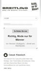 Mobile Screenshot of breitling.de